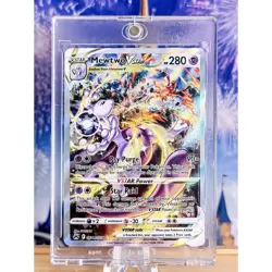 Pokemon TCG Mewtwo VSTAR Ultra Rare Crown Zenith: Galarian Gallery GG44/GG70 - Image 1