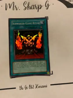 SCHWARZER-GLANZ-RITUAL - 1. AUFLAGE SYE-DE025 DEUTSCH Yu-Gi-Oh! CARD SUPER RARE - Image 3