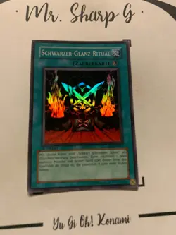 SCHWARZER-GLANZ-RITUAL - 1. AUFLAGE SYE-DE025 DEUTSCH Yu-Gi-Oh! CARD SUPER RARE - Image 4
