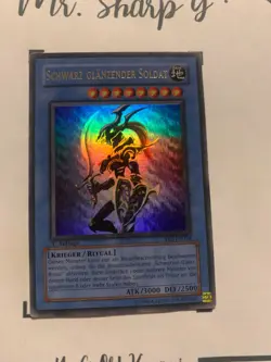 SCHWARZ GLANZENDER SOLDAT - 1. AUFLAGE SYE-DE024 DEUTSCH Yu-Gi-Oh! CARD ULTRA - Image 4