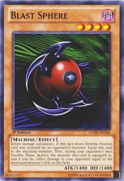 Blast Sphere - LCJW-EN180 - Common - 1st Edition Lightly Played Legendary Collec - Image 1
