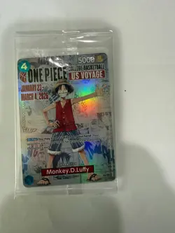 Monkey.D.Luffy (055) (College Basketball US Voyage) P-055 One Piece Promotion... - Image 1