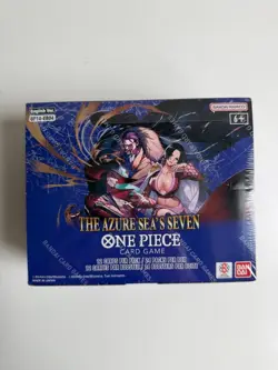 OP14 Booster Box Sealed One Piece The Azure Sea’s Seven OPTCG English - Image 1