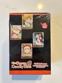 Weiss Schwarz The Seven Deadly Sins English Booster Box Sealed - Image 3