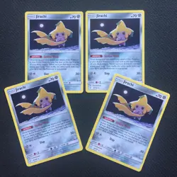 Pokemon Card x4 Team Up JIRACHI 99/181 - NON HOLO RARE - NM/MINT - Image 1