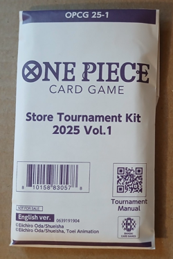 One Piece Card Game Store Tournament Kit 2025 Vol 1 - Factory Sealed - Image 1