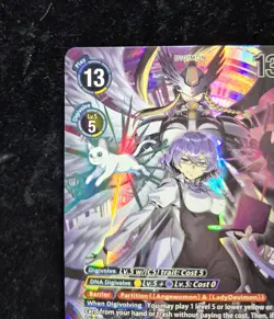 Mastemon Alt art BT23-102 SEC HACKERS' SLUMBER Digimon Card ENGLISH - Image 4
