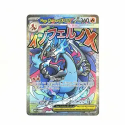 Mega Charizard X ex MEP 023 Mega Evolutions Promo Pokemon Card - Image 1