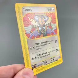 Tauros 133/165 Expedition Base Regular Common Pokemon Card 2002 English LP-NM - Image 3