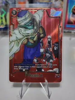Piccolo Jr Alt Art SB01 Dragon Ball Super card Manga Red Fusion World FB06-113 - Image 1