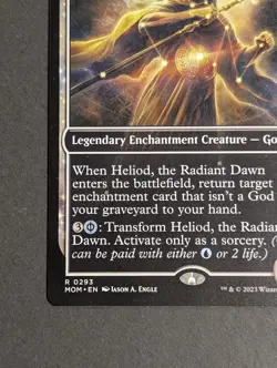 MTG Card - 1x Heliod the Radiant Dawn - March of the Machine - NM Showcase Magic - Image 4