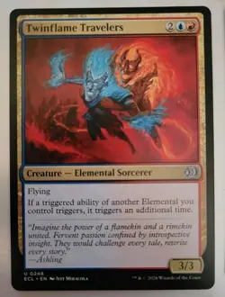 MTG - Lorwyn Eclipsed: Twinflame Travelers (0248) - Uncommon - Near Mint - Image 1