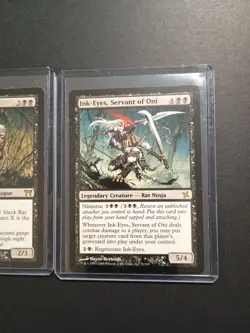 MTG Ink-Eyes, Servant of Oni,Marrow Gnawer Unplayed - Image 3