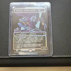 Wizards of the Coast Shredder, Shadow Master Foil TMNT 0088 Rare Blue Black - Image 1