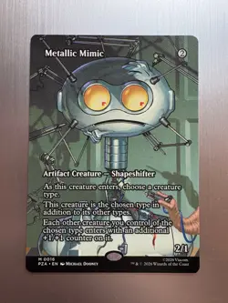 Metallic Mimic - 16 - MTG: Teenage Mutant Ninja Turtles - Borderless - Regular - Image 1