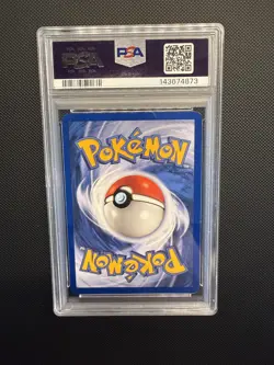 1999 POKEMON GAME #10 MEWTWO-HOLO PSA 7 - Image 2