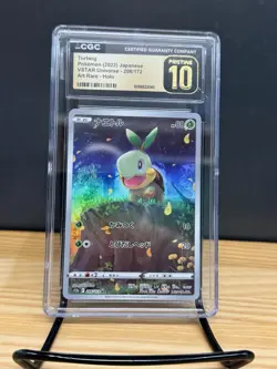 Pokemon VSTAR Universe Turtwig #206/172 Art Rare Holo CGC 10 Japanese - Image 1