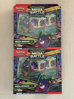 Sealed Mega Battle Deck Mega Gengar ex Pokemon TCG - Lot of 2 - Image 1