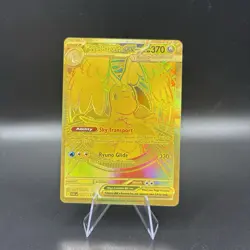 Mega Dragonite Ex 295/217 GOLD HYPER RARE POKEMON ASCENDED HEROES FRESH PULL - Image 1
