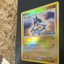 Pokemon TCG Lucario 6/130 Diamond & Pearl Holo Stage 1 Aura 90 HP - Image 2
