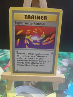 Pokemon Super Energy Removal Card 079/102 Regular Base Set - Image 1