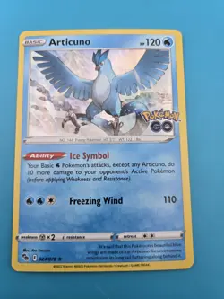 Articuno 024/078 Pokemon Go - Holo Common NM - Image 1