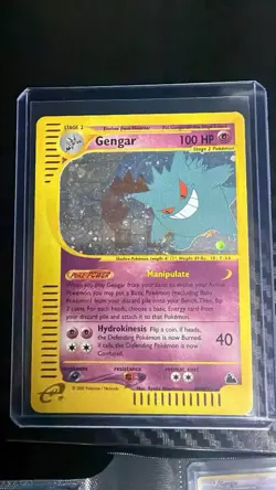 Pokemon TCG Holo Card Lot Gengar Stage 2 Psychic English 2003 60/162 - Image 1