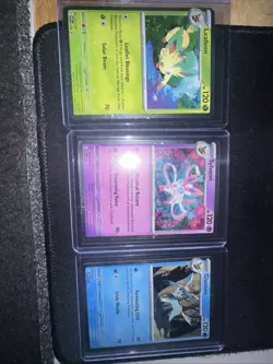 Pokemon Black Star Promo SVP 170 171 172 Scarlet Violet Leafeon Sylveon Glaceon - Image 1