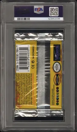 1999 POKEMON BASE SET PACK THICK FONT CHARIZARD PSA 9 NEW CERT - Image 2