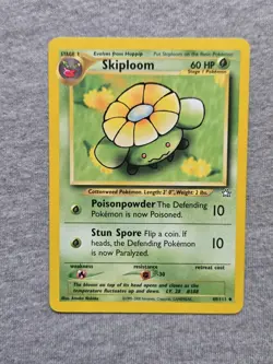 Pokemon TCG Skiploom 49/111 Neo Genesis Regular uncommon - Image 1