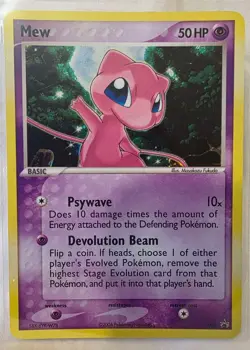 2006 Pokemon Black Star Promos MEW-Holo #040 - Image 1