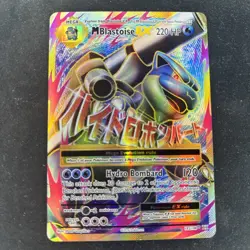 M Mega Blastoise EX (Full Art) 102/108 Pokemon XY Evolutions Near Mint - Image 1