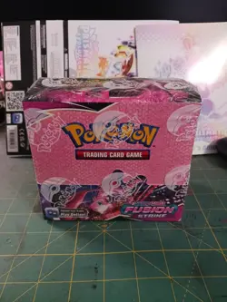 Pokemon TCG Fusion Strike Booster Box 36 Packs Sword & Shield New Factory Sealed - Image 1