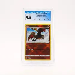 Radiant Charizard - 020/159 CGC 9.5 Crown Zenith Shiny Holo Rare Pokemon GEM MT - Image 1