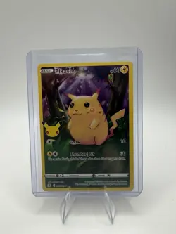 2021 Pokemon Celebrations Pikachu #5 Holo Sword & Shield NM - Image 1