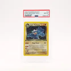 Dark Machamp - 10/82 PSA 8 Team Rocket 1st Edition Holo Rare Pokemon - NM/MINT - Image 1