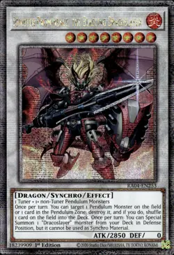 Ignister Prominence, The Blasting Dracoslayer Quarter Century RA04-EN253 YuGiOh - Image 1