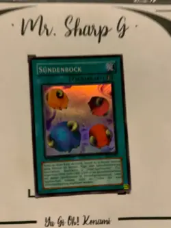 SUNDENBOCK - 1. AUFLAGE SDJ-G041 DEUTSCH Yu-Gi-OH! CARD SPERR ARE HOLO KONAMI - Image 2