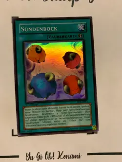SUNDENBOCK - 1. AUFLAGE SDJ-G041 DEUTSCH Yu-Gi-OH! CARD SPERR ARE HOLO KONAMI - Image 3