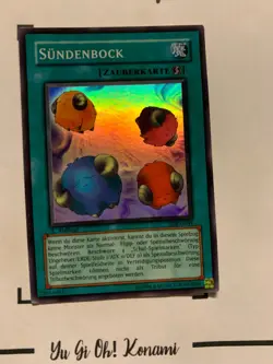 SUNDENBOCK - 1. AUFLAGE SDJ-G041 DEUTSCH Yu-Gi-OH! CARD SPERR ARE HOLO KONAMI - Image 4