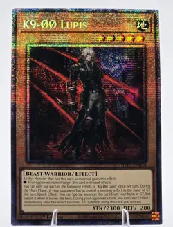 K9-00 Lupis | JUSH-EN034 (Starlight Rare) 1st Ed - NM- Yu-Gi-Oh! - Image 1