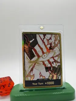 DON!! Card (Shanks) (Gold) Premium Booster -The Best- Vol. 2 Foil One Piece Card - Image 1
