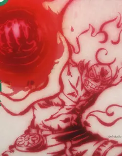 • Monkey.D.Luffy • P-061 Film Starter Deck 16 GREEN Uta One Piece TCG NM - Image 2