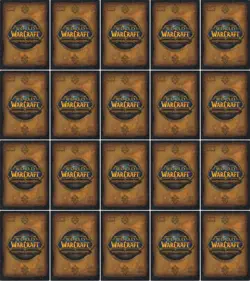 20 x Trading Card in Clear Polybag "World of Warcraft-WOW" CCG/TCG-deutsch-neu - Image 1