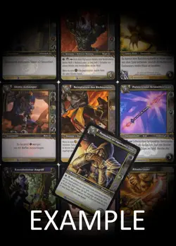 20 x Trading Card in Clear Polybag "World of Warcraft-WOW" CCG/TCG-deutsch-neu - Image 3