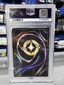 2024 DISNEY LORCANA EN 6-AZURITE SEA 218 BAYMAX ENCHANTED PSA 9 MINT - Image 2