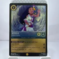 Moana - Curious Explorer 155/204 Winterspell Legendary Disney Lorcana TCG - Image 1