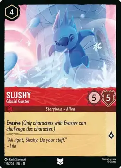 Slushy - Glacial Guster 119/204 Winterspell Non-Foil Disney Lorcana - Image 1