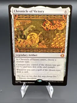 Magic: The Gathering Chronicle of Victory Legendary Artifact ECL 0253 Aldo Domi… - Image 1
