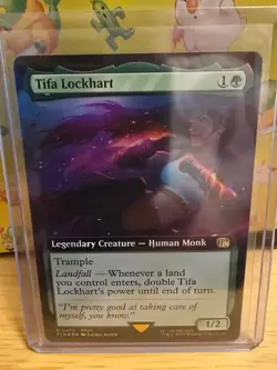 MTG Final Fantasy Tifa Lockhart (Extended Art) Foil 473 NM/M - Image 1